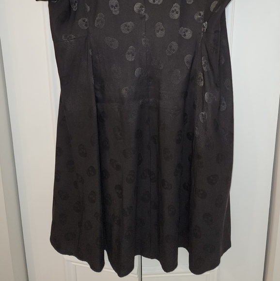 Torrid Black Skull Sheen Dress - Picture 2 of 5